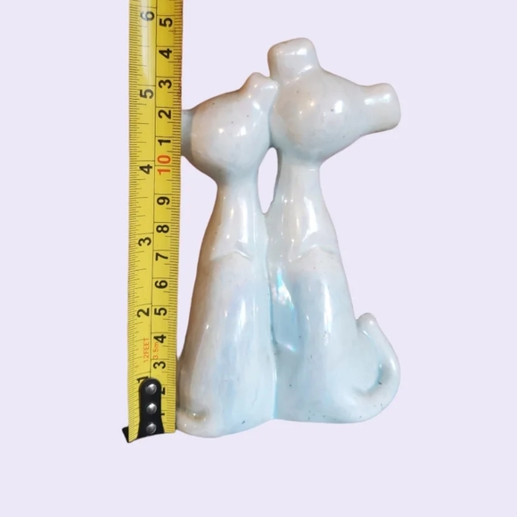 Vintage blue dog figurine - Picture 3 of 3